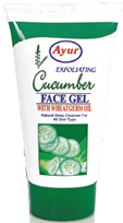 CUCUMBER Face Gel with Wheat Germ Oil