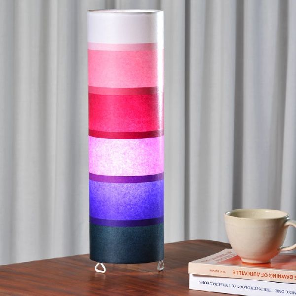 Dark Rainbow Table Lamp