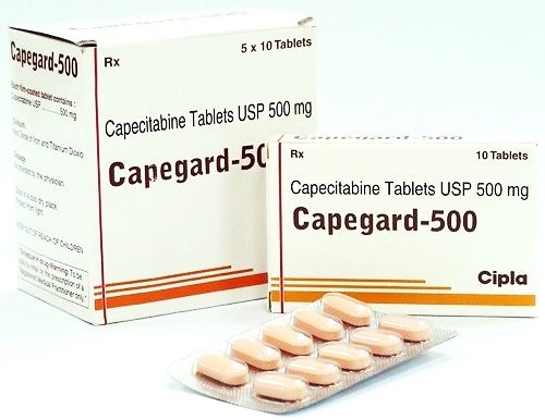 CAPEGARD CAPECITABINE 500 MG, for Clinical, hospital etc.