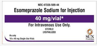 ESOMEPRAZOLE INJECTION 40 MG