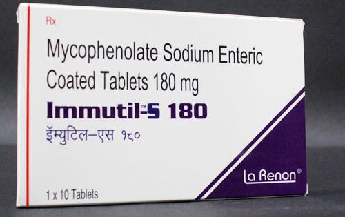 IMMUTIL-S MYCOPHENOLATE SODIUM TABLETS, for Clinical, hospital etc., Packaging Type : Plastic Bottle