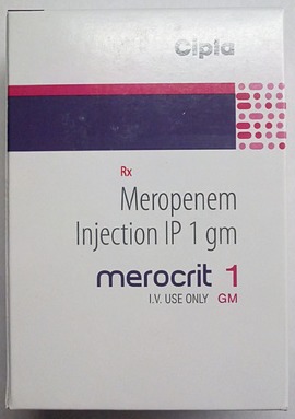 Merocrit meropenem injection, for Clinical, hospital etc.