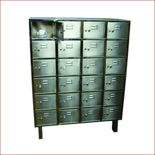SHOE LOCKERS AND CABINET