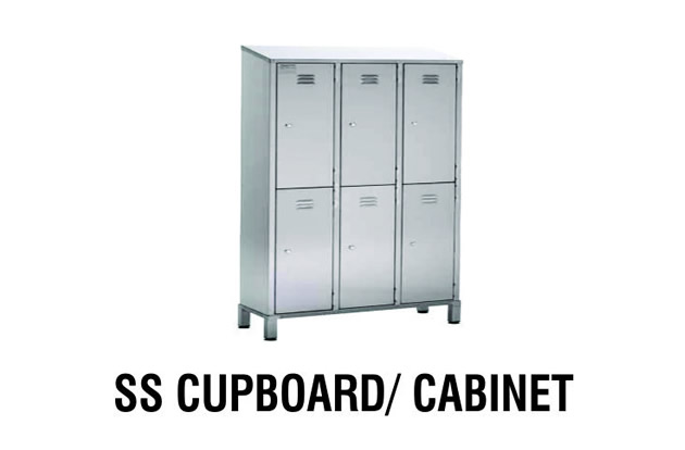 SS CUPBOARD AND CABINET