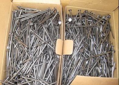 Polished Iron Nails, Length : 4-8inch
