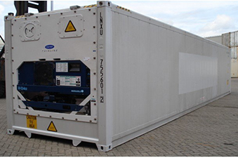 Aluminium Hard reefer containers, for Shipment Use