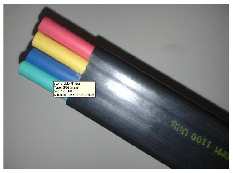 submersible drop cables