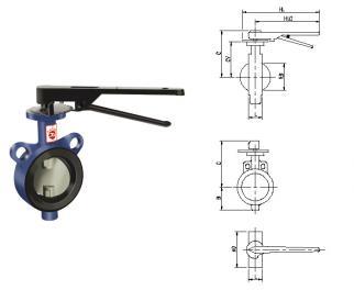 Wafer Type Valve