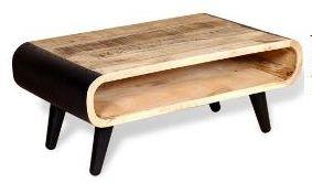 Wood Scandinavian Coffee Table, Size : 84*84*79 cm