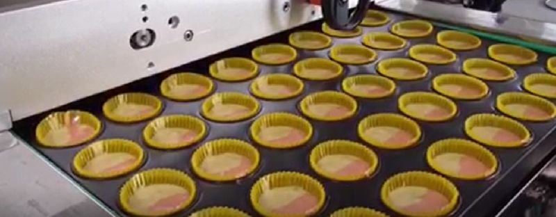 Semi-automatic Volume Production Cake Equipment