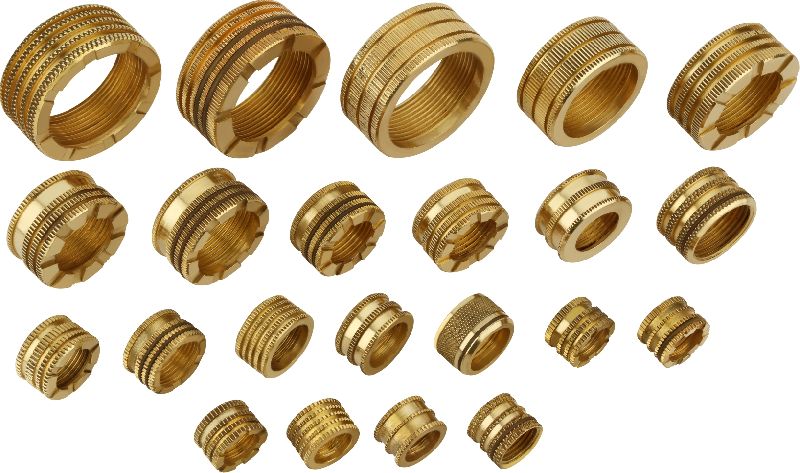 BRASS FEMALE CPVC and UPVC INSERTS, Size : ½” To 4”