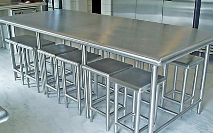 Stainless steel furnitures