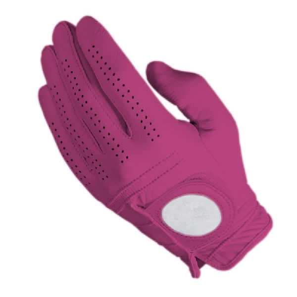 Golf Glove Full Leather Color Burgundy