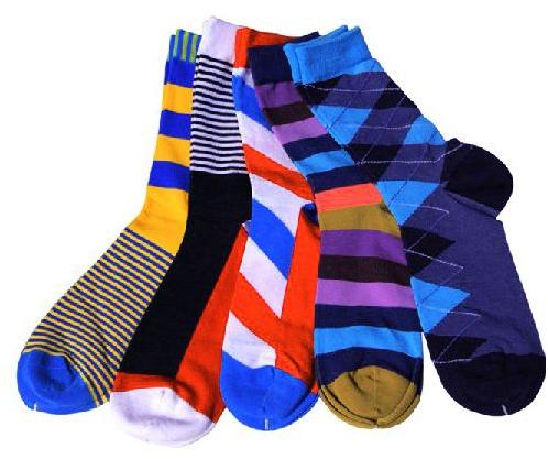 colourful cotton socks