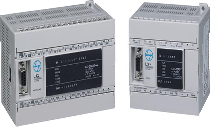 LX7 and LX7s Programmable Logic Controller, for Ideal simple applications