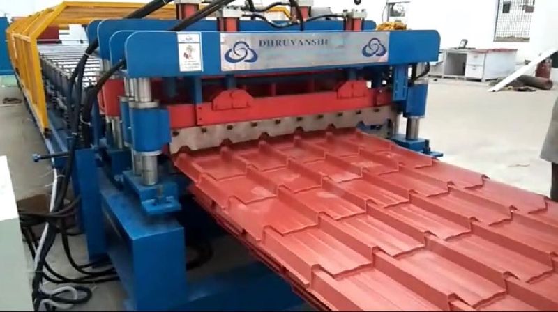 Dhruvanshi Group 11000 KGS roll forming machine, Certification : CE Certified