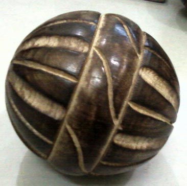 A.M.R. wooden ball, for DECORATIVE ITEM, Size : 6''