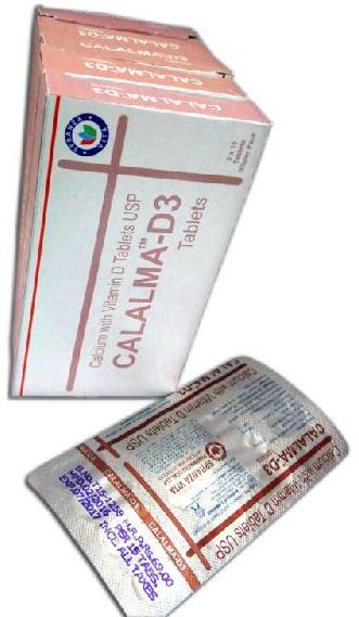 500 MG CALALMA-D3 TABLETS