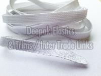 white knitted elastic