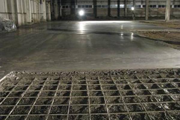 concrete floor