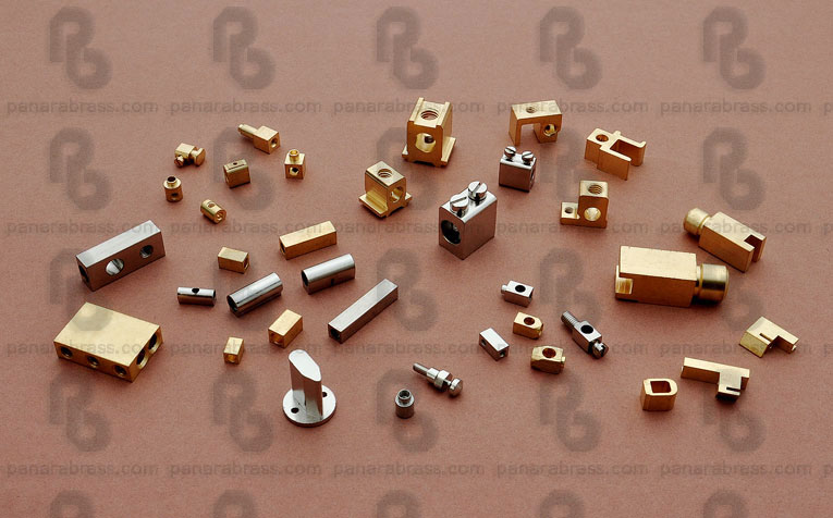 BRASS ELECTRICAL PIN & OTHER PARTS