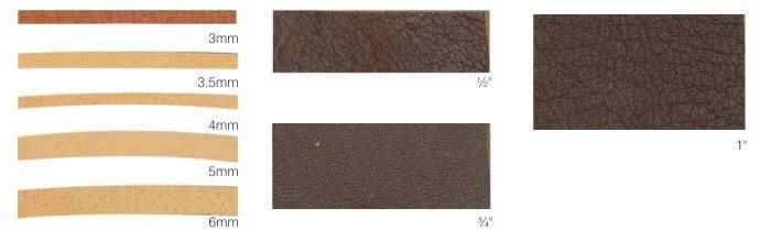 Buff Leather Belting Cord