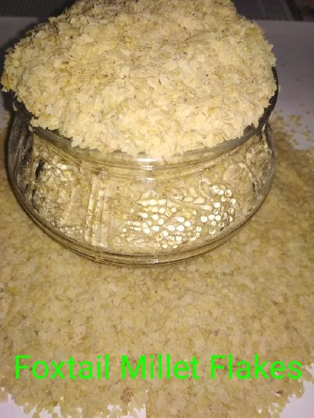 Foxtail Millet Flakes, for Natural, Color : Light Yellow