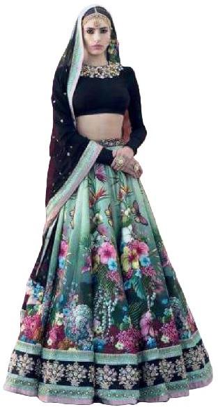 Fashmina Womens Designer Bridal Lehenga Choli And Dupatta-F-7005