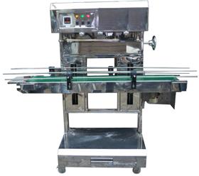 Stainless Steel Body Continues Pouch Sealing Machine