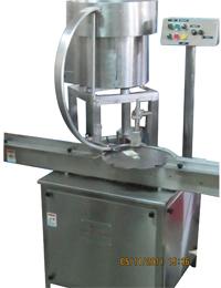 Plastic Lids Placing and Pressing Machines