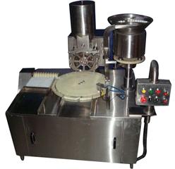 Rotary Semi Auto Dry Powder Filling Machine
