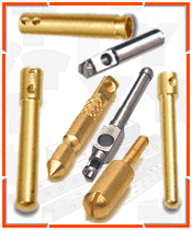 brass earthings accessories