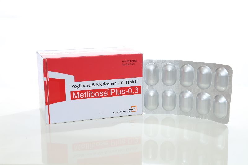 METLIBOSE PLUS TAB 0.3 MG