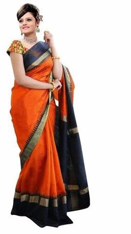 Checked Bhagalpuri Silk Sarees, Occasion : Bridal Wear, Casual Wear