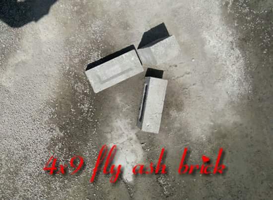 Fly ash brick, Color : Grey
