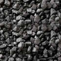 Black coal lumps
