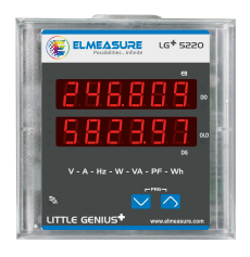 Dual source energy meter