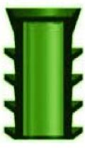 Bottom Cementing Plug, for Oil Field, Color : Green