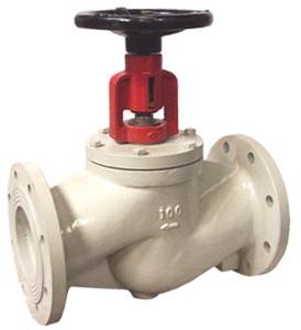  Coated Cast Iron Water Line Globe Valves, Certification : ISO 9001:2008 Certified