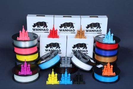 Wanhao 1.75mm PLA 3D Printer Filament, Color : Green