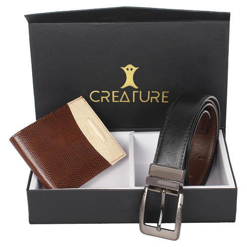 Mens Leather Combo Gift Set