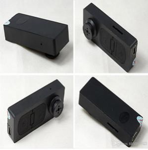 Spy Button Camera