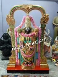 Black Marble Tirupati Balaji Statue By Bhura Murti Art Black Marble Tirupati Balaji Statue Id
