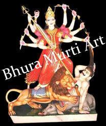 Maa Durga Marble Statue 2