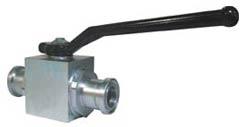 2 Way High Pressure Ball Valve with Split Flange