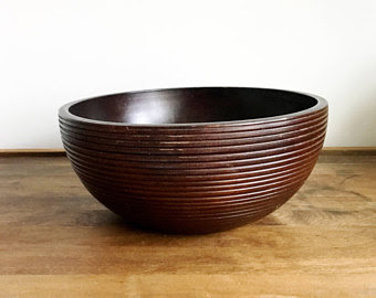 Lac Finish Bowl, for Home, Hotels, Restaurants, etc., Color : Brown