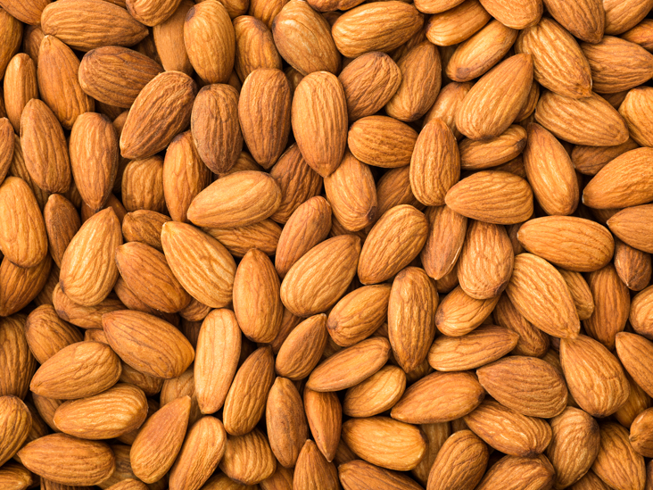 Organic Almonds Kernels, for Food stuff
