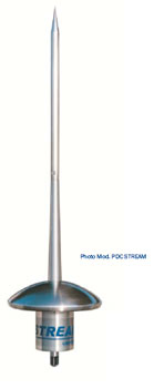 PDC Stream Lightning Rods