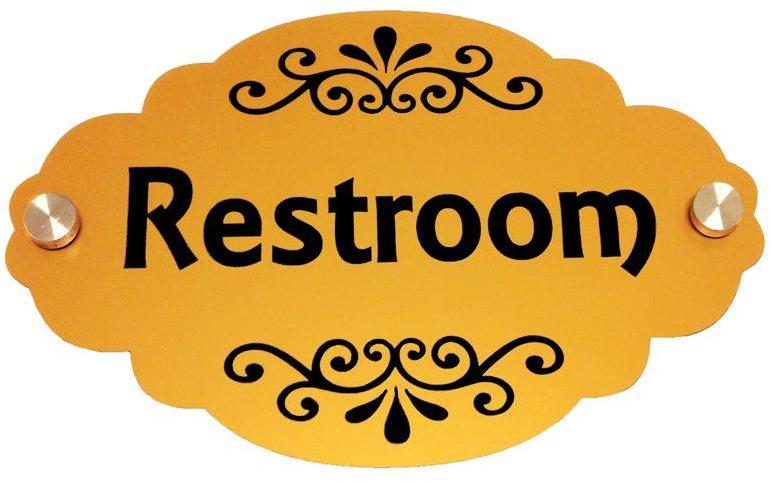 Sign Board - Restroom BH-SNP-54-000