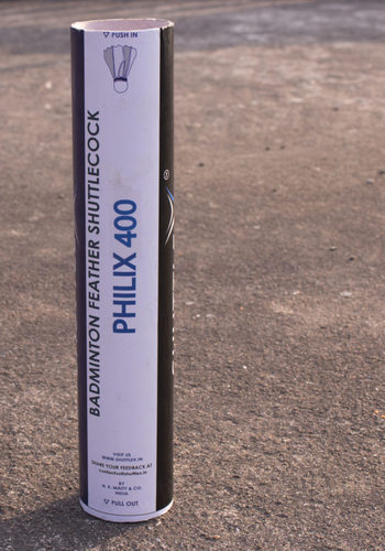 Philix 400 Shuttlecock, for Matches, Color : White